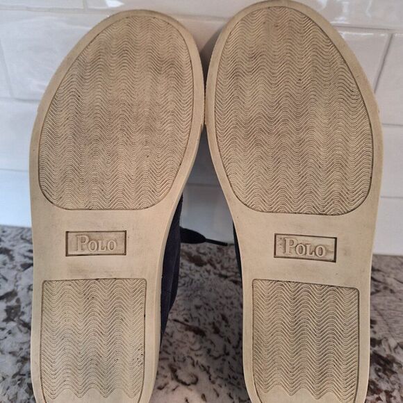 POLO RALPH LAUREN Men's Joplin  Suede Chukka Boot Navy 8 - Picture 8 of 9